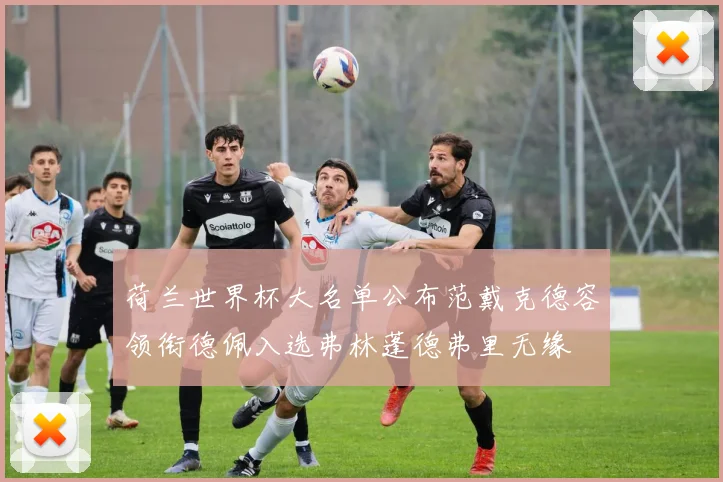 荷兰世界杯大名单公布范戴克德容领衔德佩入选弗林蓬德弗里无缘
